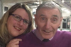 Louise with her dad 