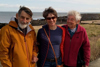 Christine with her mum and dad 
