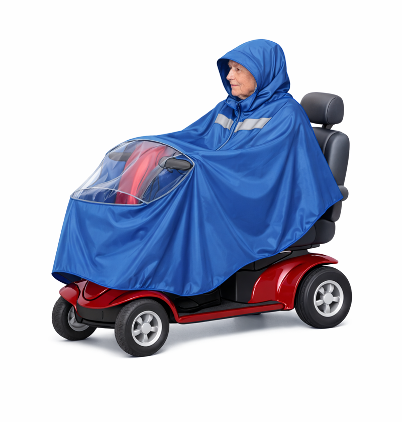 Mobility scooter waterproof poncho