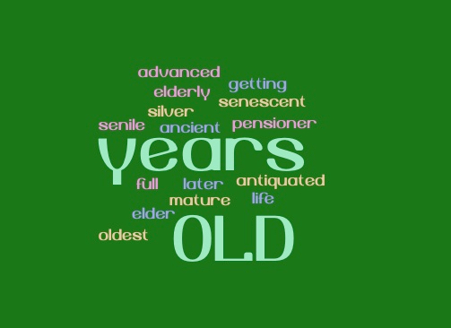 Age word cloud