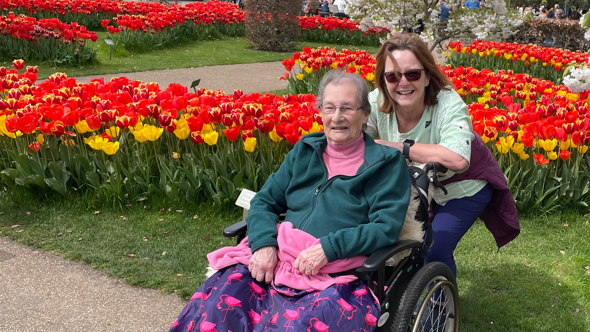 Anne with her mother in law