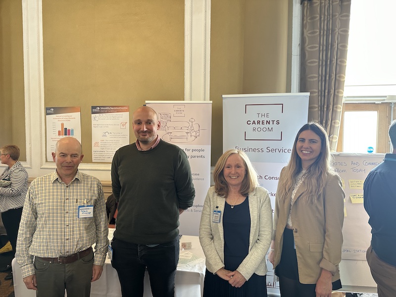 Jackie and Adam during carers week