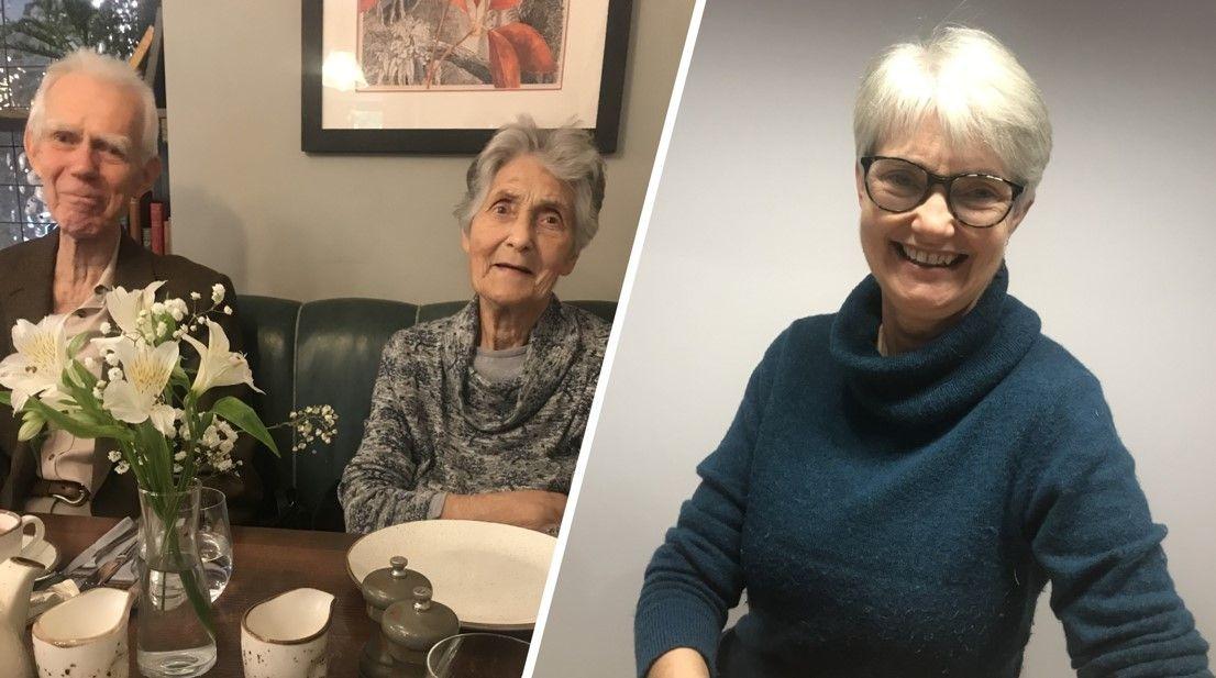 Carent Shelagh who retired from her job to care for her elderly parents