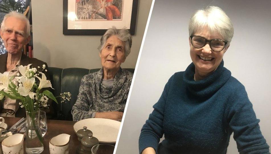 Carent Shelagh who retired from her job to care for her elderly parents