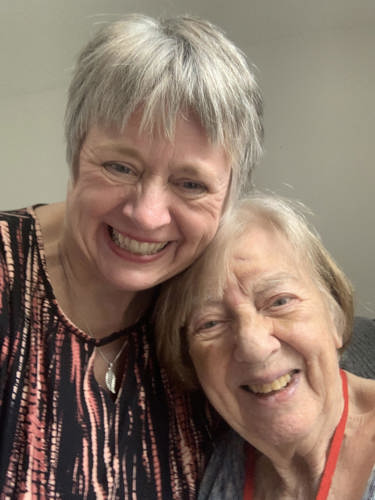 A Carent with their elderly parent