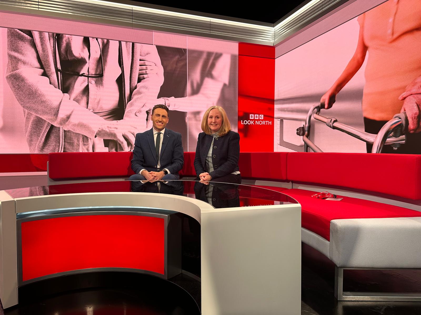 Dr Jackie appears on BBC Look North to discuss Carents and how we're supporting those looking after elderly parents
