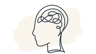 Illustration of a brain